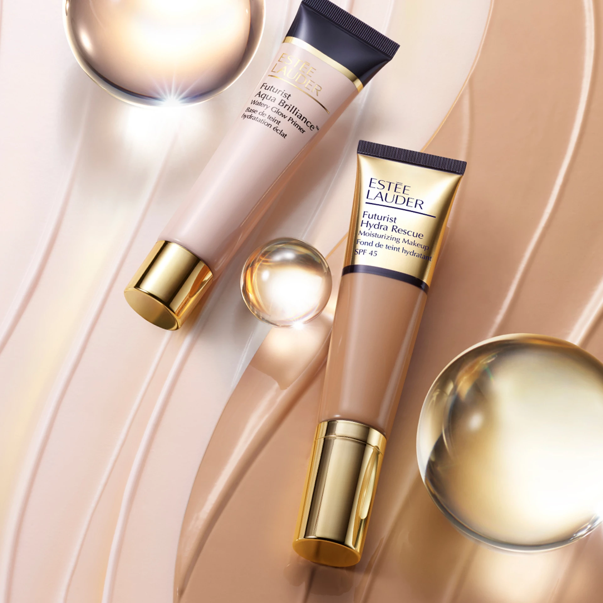 Futurist Hydra Rescue hidratáló sminkalapozó SPF45 3N1 Ivory Beige - Estée Lauder