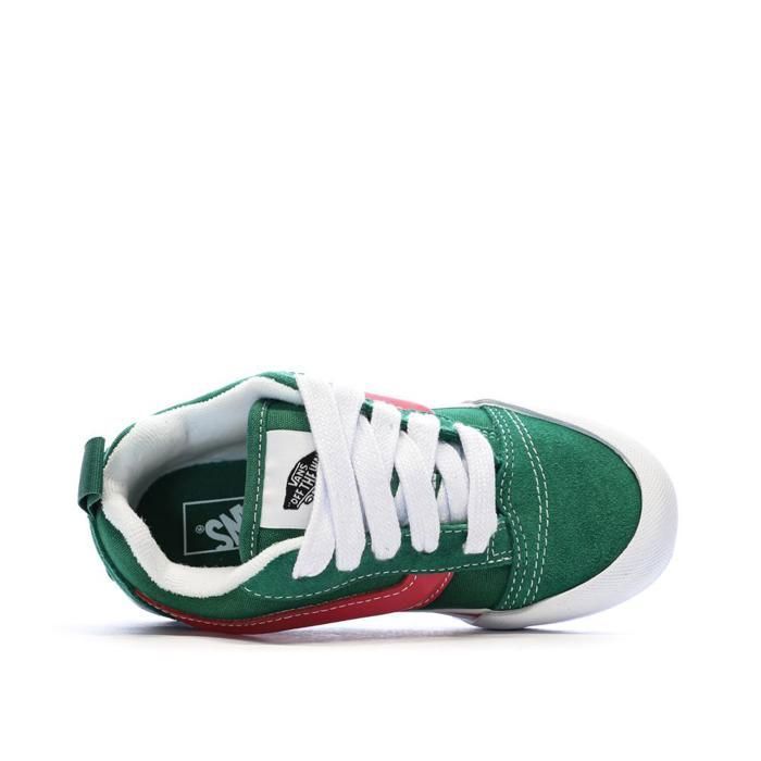 Tênis Vans Knu Skool Feminino Verde/Rosa