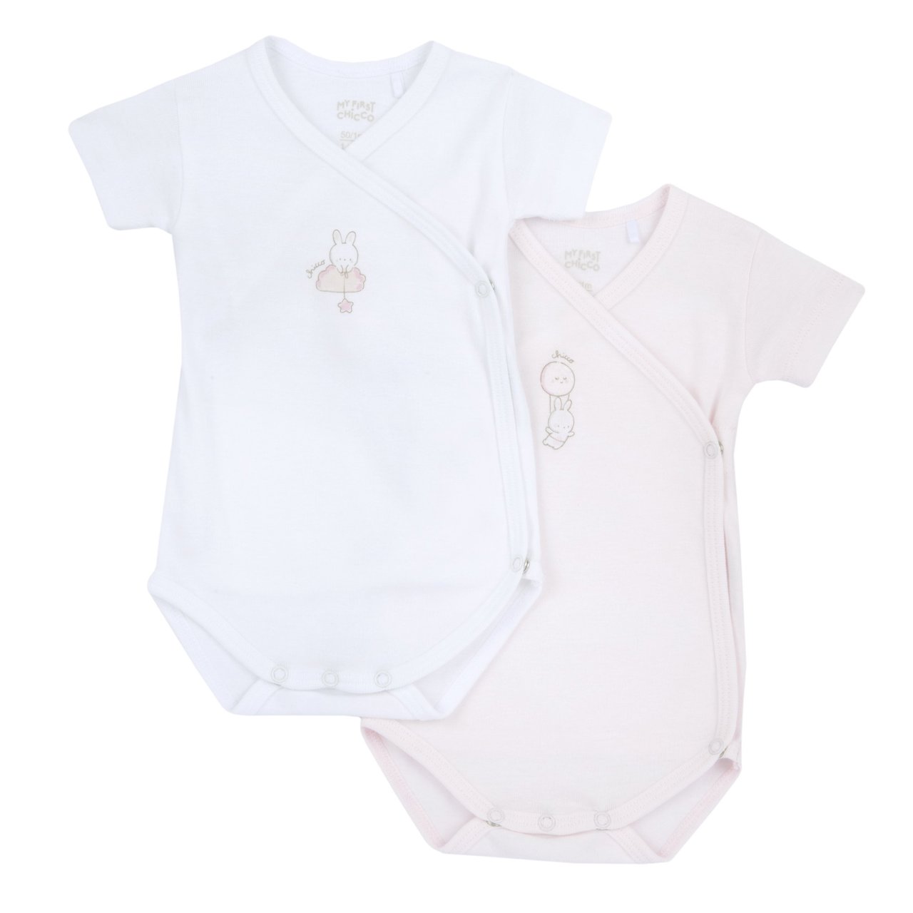 db-os rózsaszín, elöl nyíló body szett