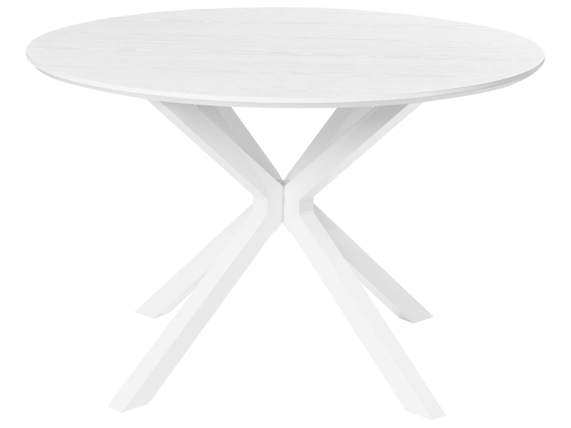 Stół do jadalni FITZROY Biały 120 cm