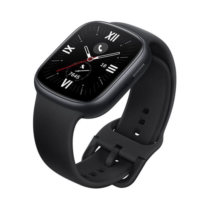 HONOR Watch 4 Zwart 4GB ROM Smartwatch 1,75 inch AMOLED Fitness Tracker SpO2 Bloeddrukmeting Bluetooth Bellen