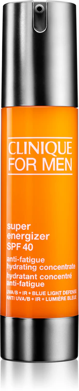 Clinique For Men™ Super Energizer™ LSF 40 Anti-Müdigkeit Feuchtigkeitsspendendes Konzentrat Energiespendendes Creme-Gel LSF 40