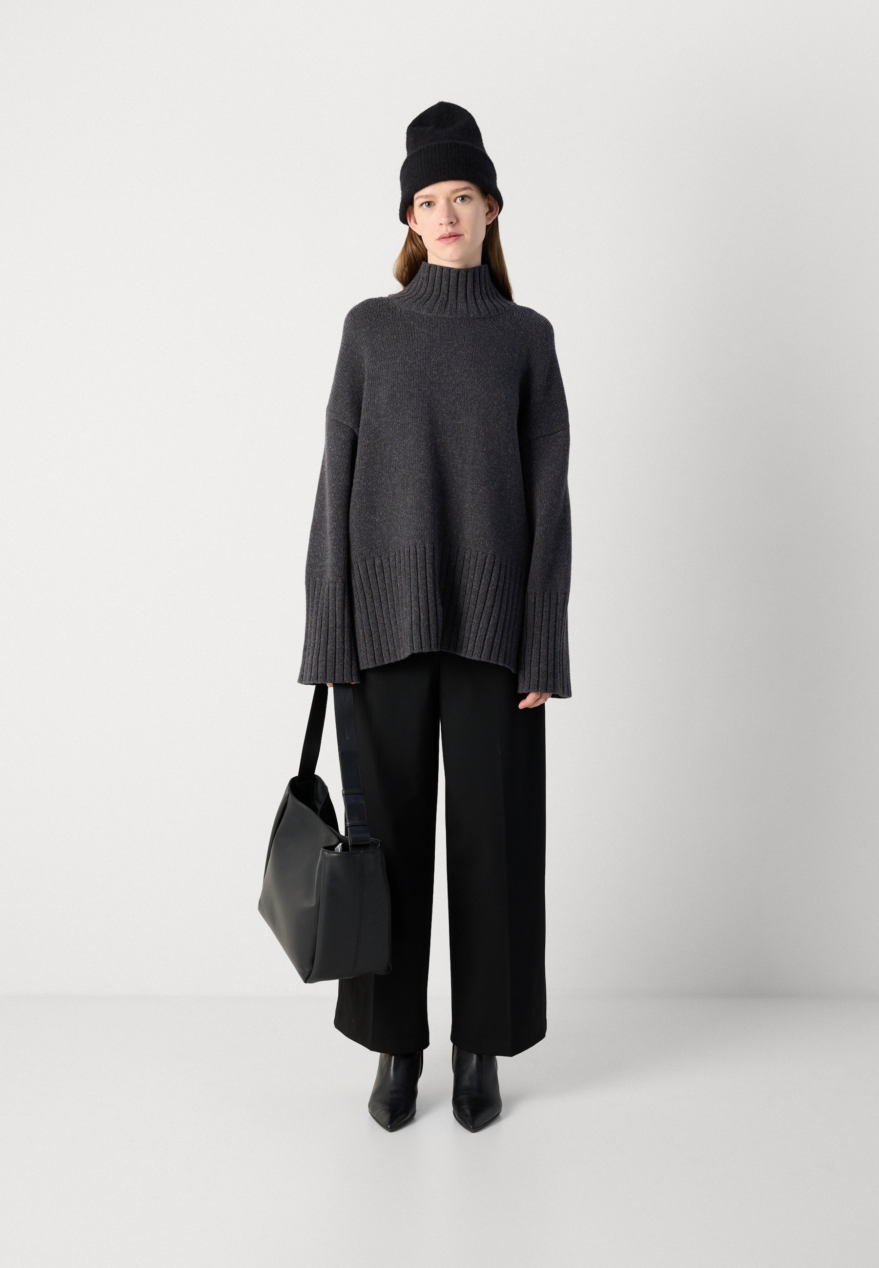Barbour SERENA TRUI - Trui - antraciet