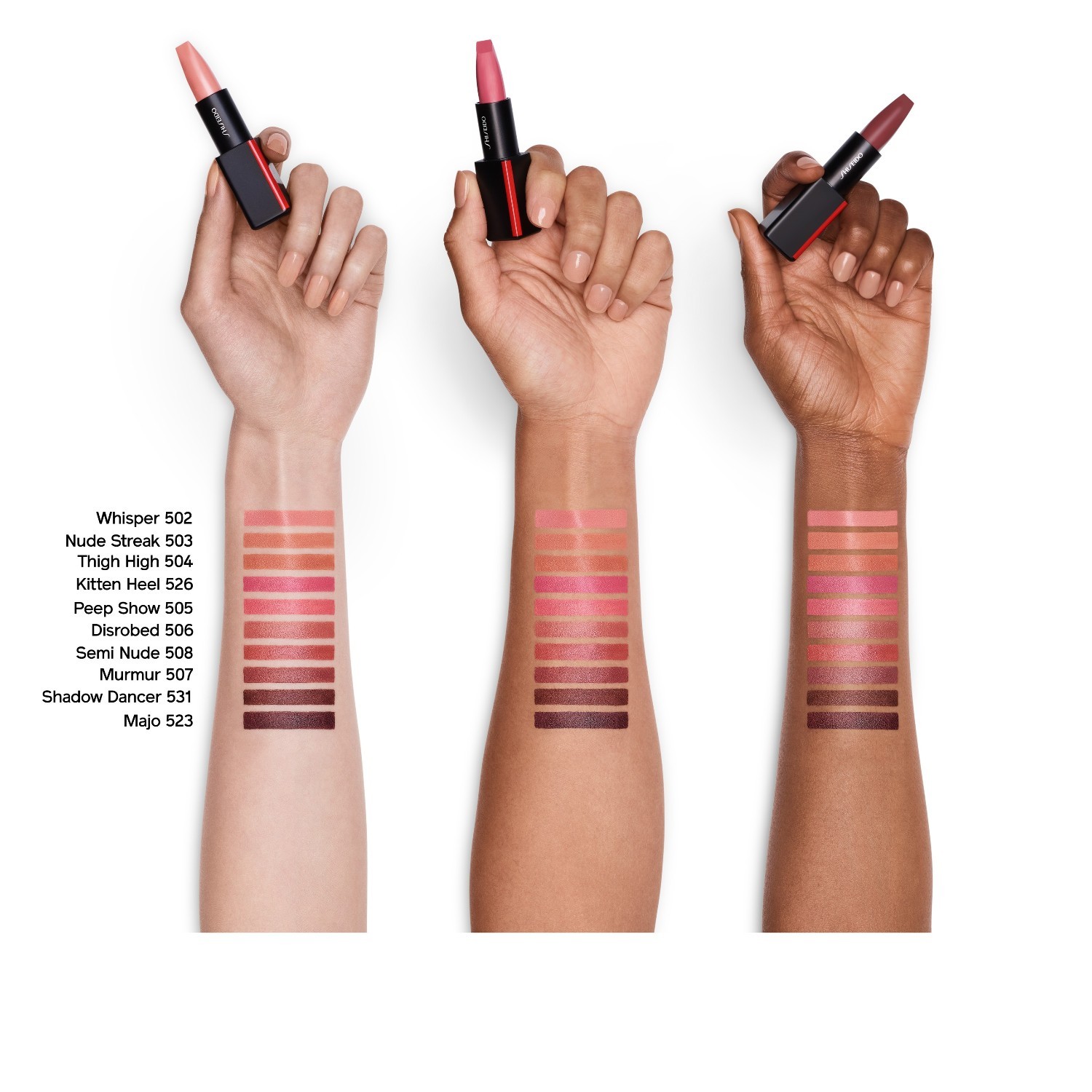 Shiseido ruž za usne Modern Matte puder - 4 g