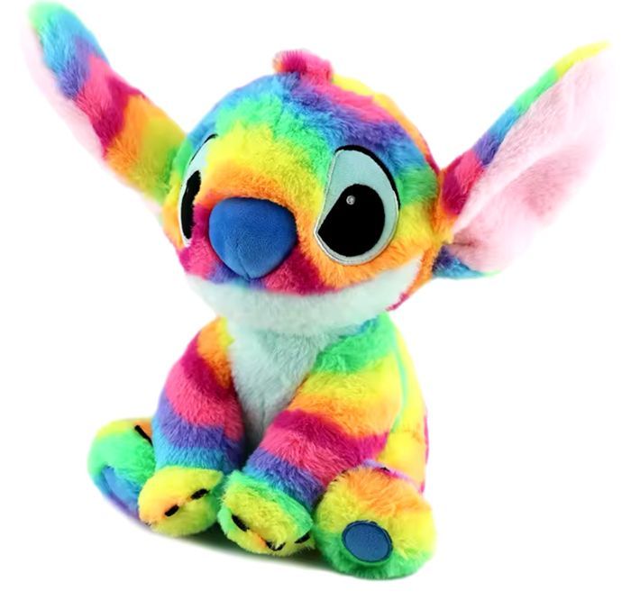 Peluche Stitch multicolore, 30 cm, carino e morbido, perfetto per i bambini, collezione Lilo