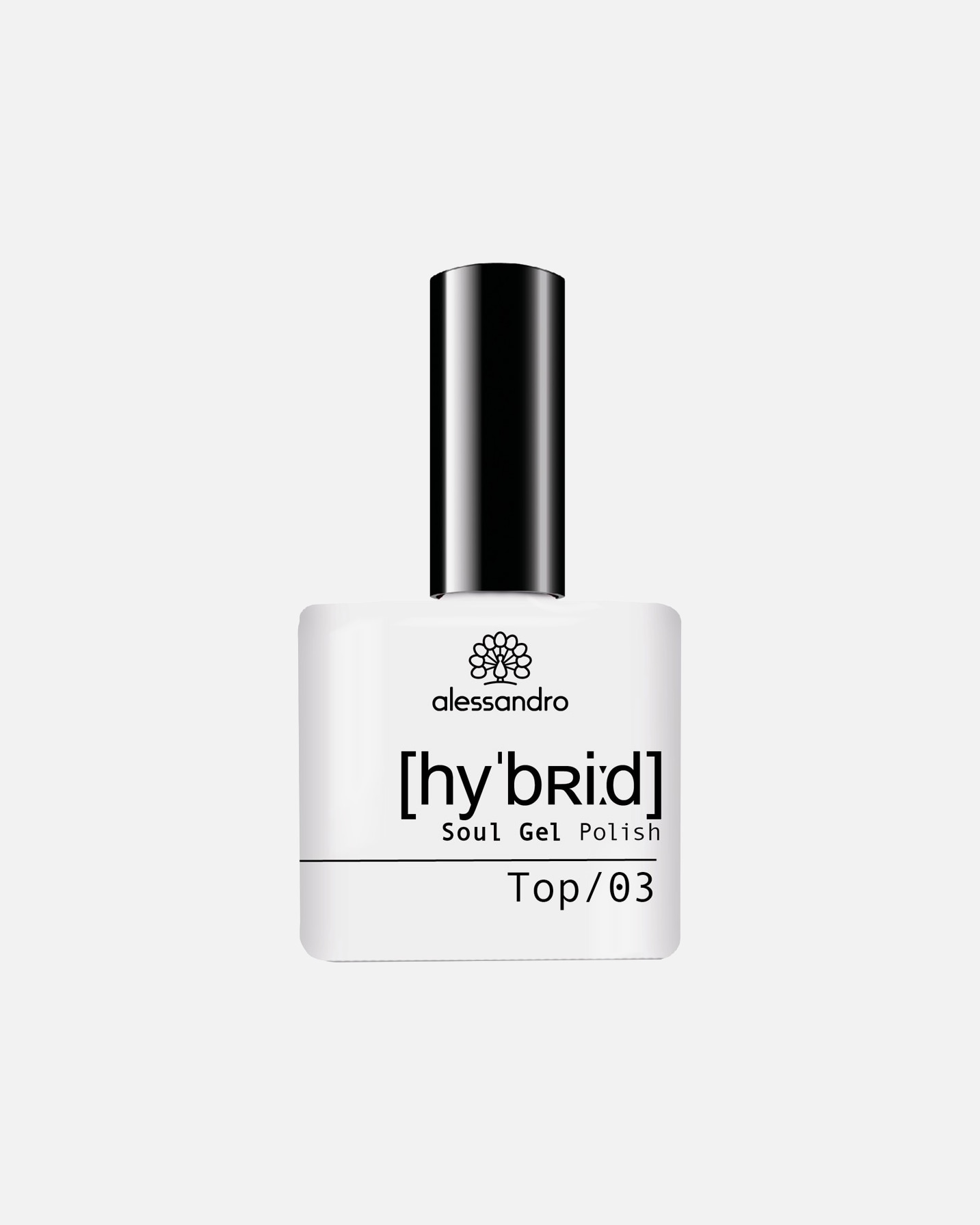 Smalto semipermanente Alessandro - Top Coat Ibrido – 8 ml