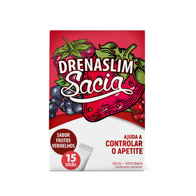 Suplemento para el control del apetito Drenaslim Satia 15 sobres 15 sobres