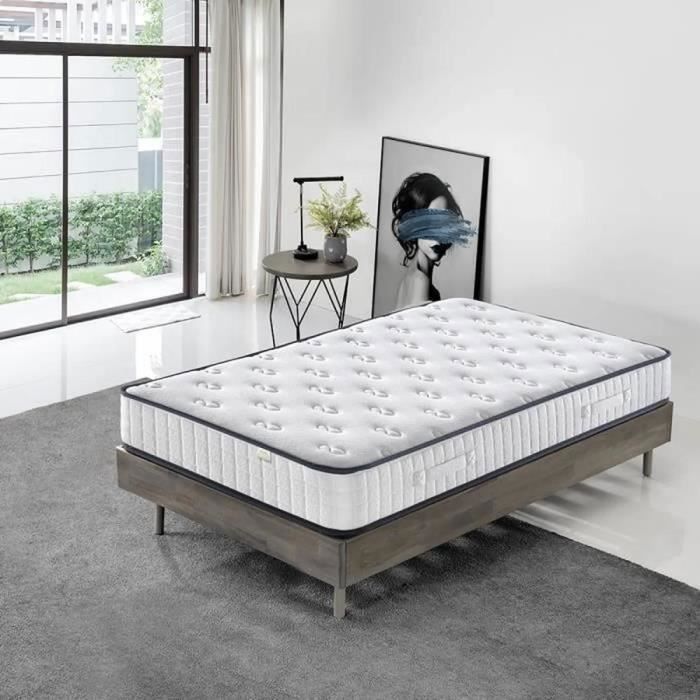 Colchón de 90x190 cm - Grosor 22 cm, espuma viscoelástica DEWINNER®