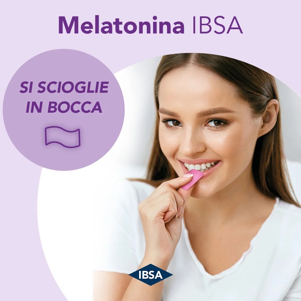 IBSA Melatonin Ibsa 30 Oral Films Stres a nespavost