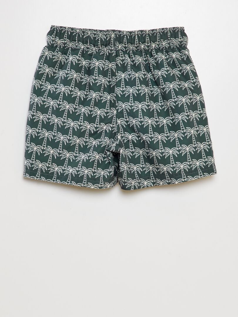 Calções de banho estampados - AZUL