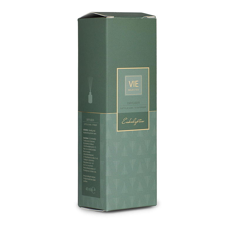 Vie Selected duftolje 40 cml eukalyptus matt grønn