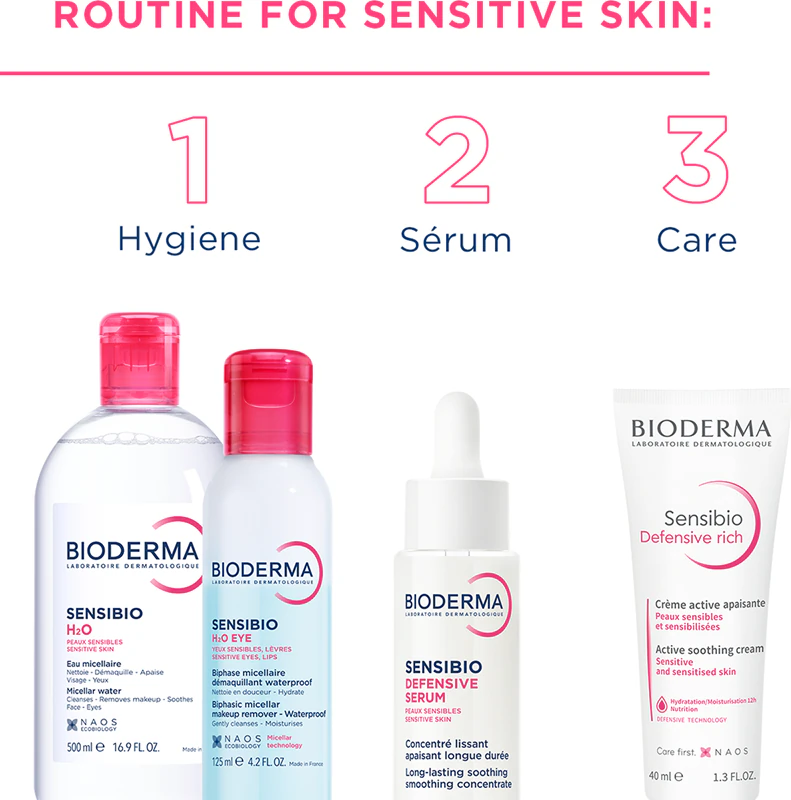 Bioderma Sensibio H2O micelárna voda pre citlivú pleť s dávkovačom