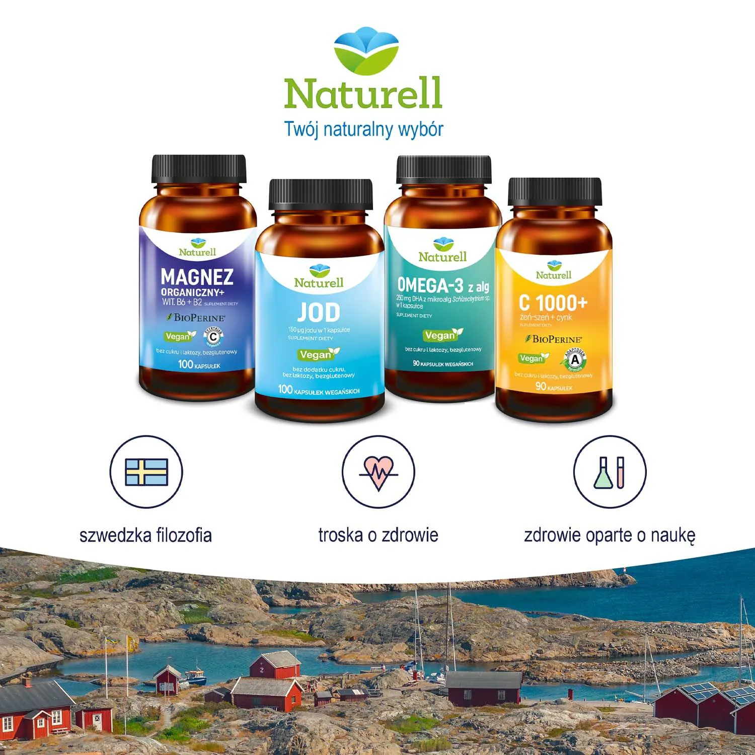 Naturell C 1000+ Kaspułki 90 kapsułek