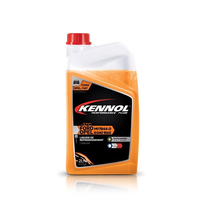 Liquido refrigerante KENNOL -37°C (Ford, Opel, Fiat), contenitore da 2 litri