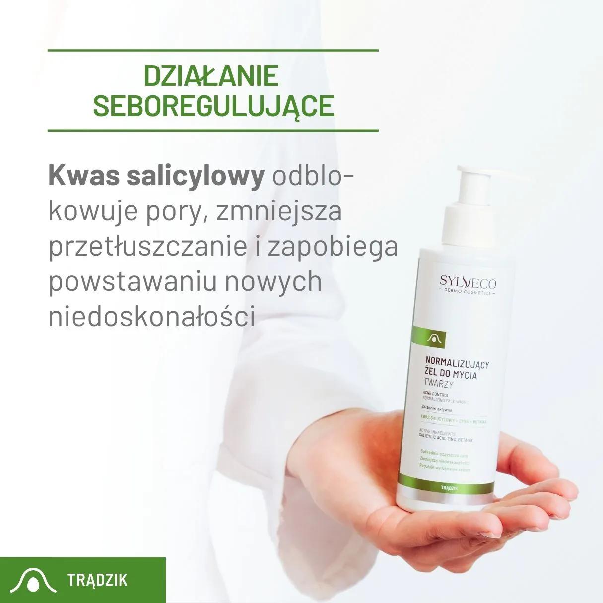 Sylveco Dermo Normalizujący żel do mycia twarzy