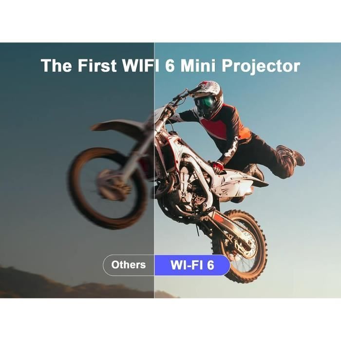 Mini Projector - Magcubic - HY300 - 4K - WiFi 6 - Bluetooth 5.0 - 130 Inches