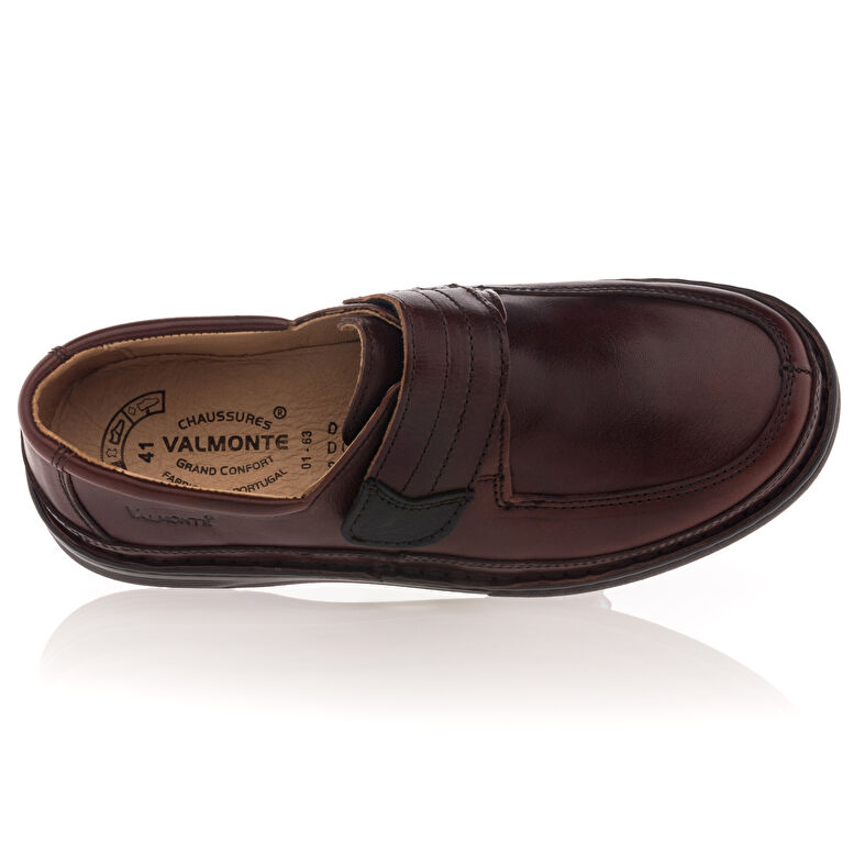Braune Komfortschuhe für Herren