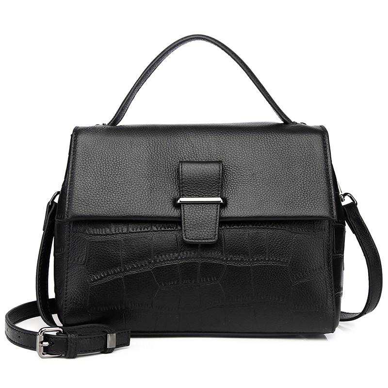 Sac à main femme en cuir véritable motif crocodile, marque de créateur, sac bandoulière de luxe en cuir pour femme