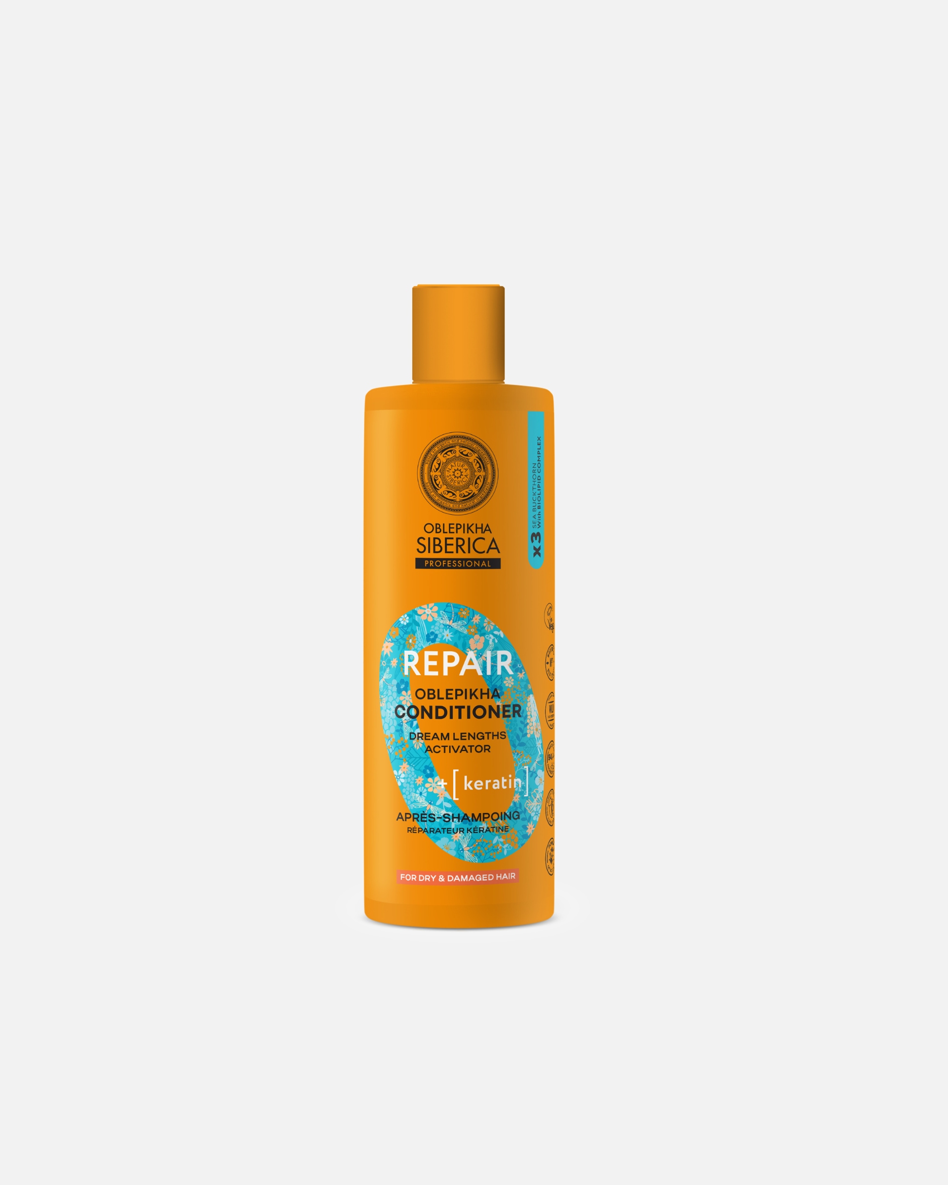 Natura Siberica Après-shampoing Repair Kératine à l'argousier