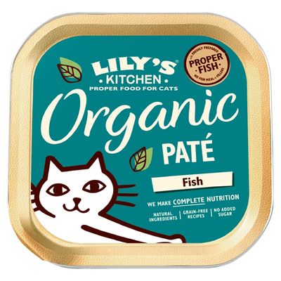 Lily's Kitchen økologisk fiskemiddag for katter