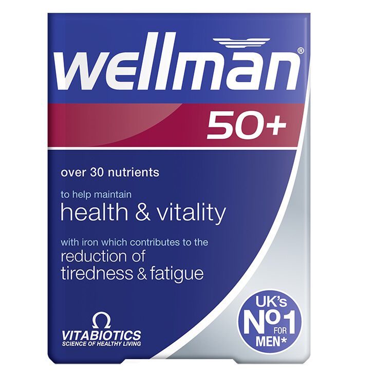 Vitabiotics Wellman 50+