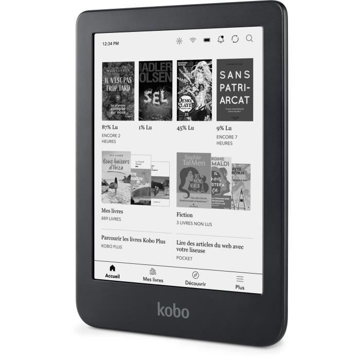 KOBO Clara 2E eReader - 6 inch - 16 GB - Oceaanblauw - Touchscreen - Gerecycled plastic