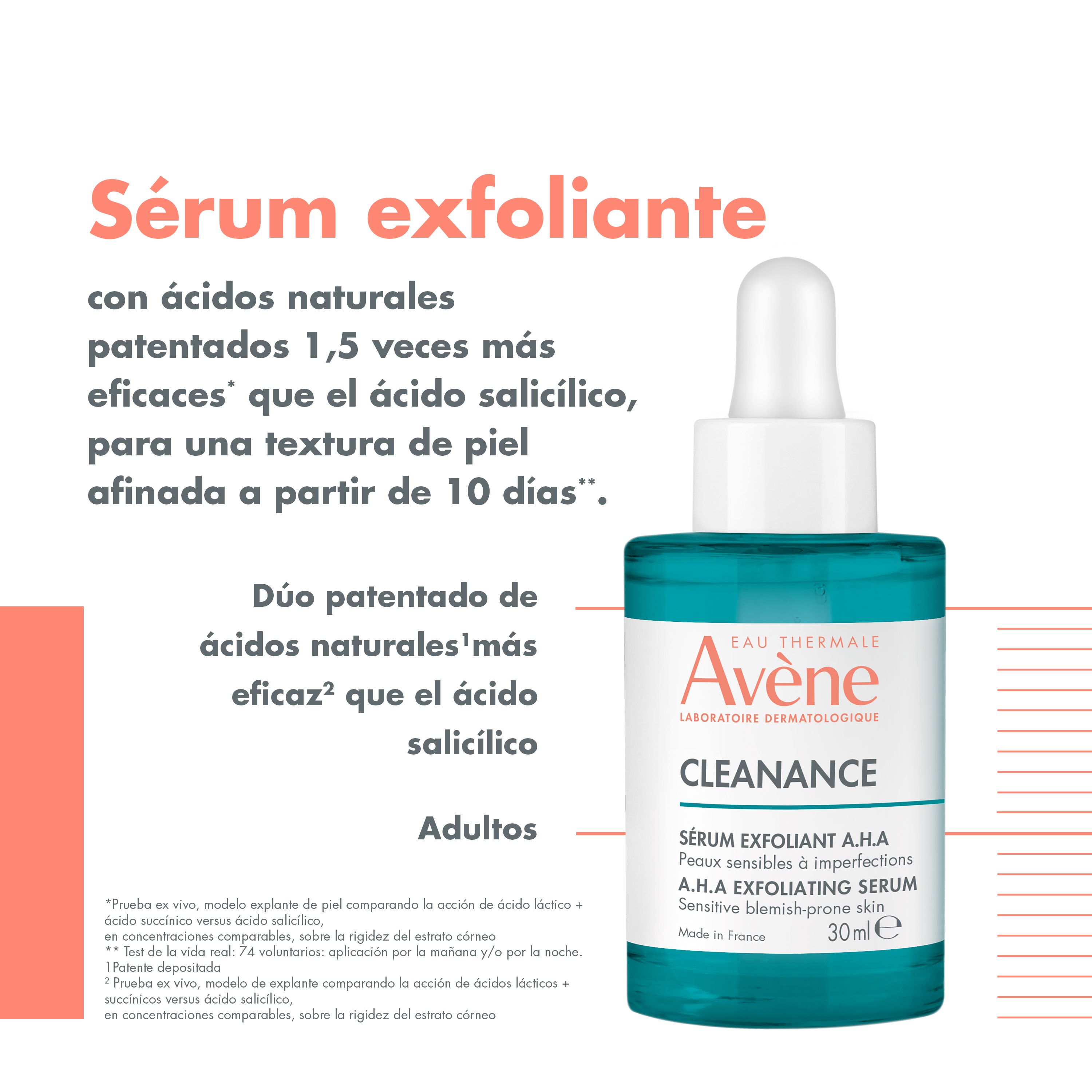 Eau Thermale Cleanance AHA piling serum Tretmani za akne
