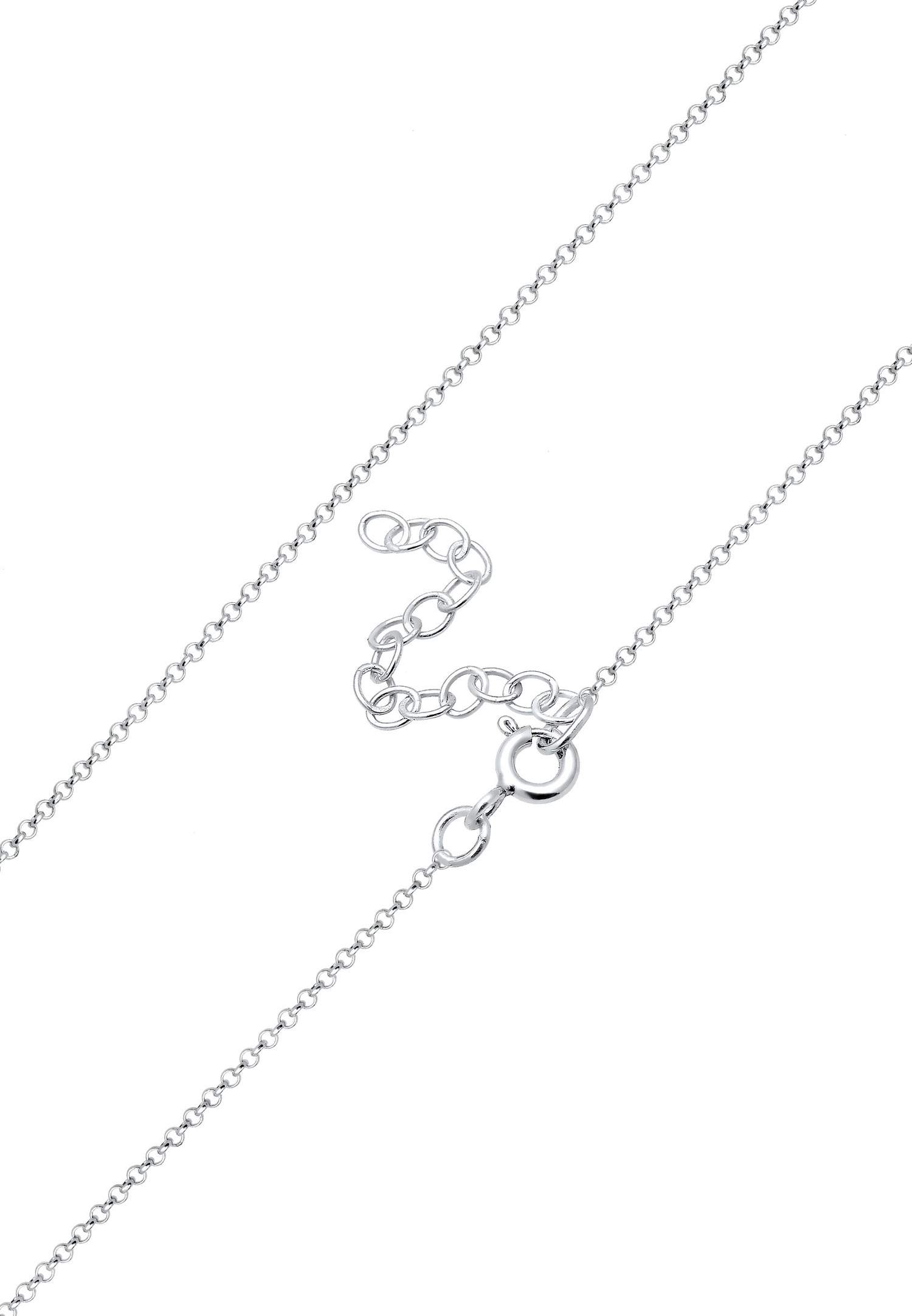 Elli Mer Vague Maritime Été Collier Femme - (925/1000) Argent