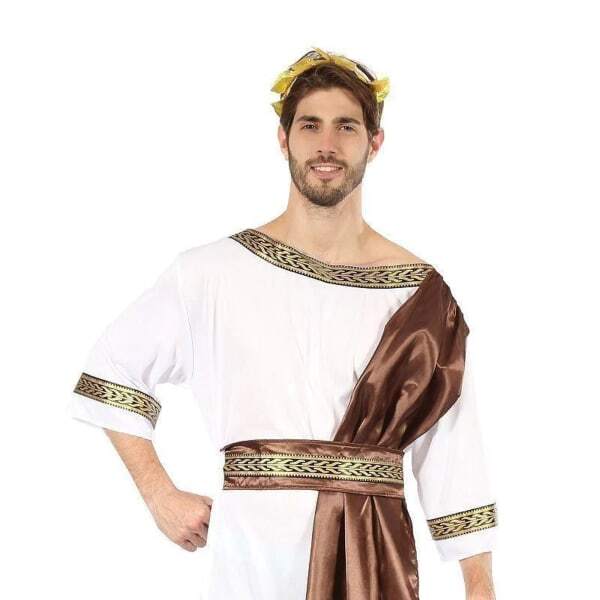 Fantasia Masculina de Deus Grego da Bristol Novelty (Tamanho M)