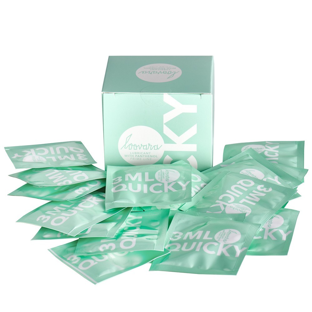 Loovara 3ML Quicky - Sachets lubrifiants au Panthénol