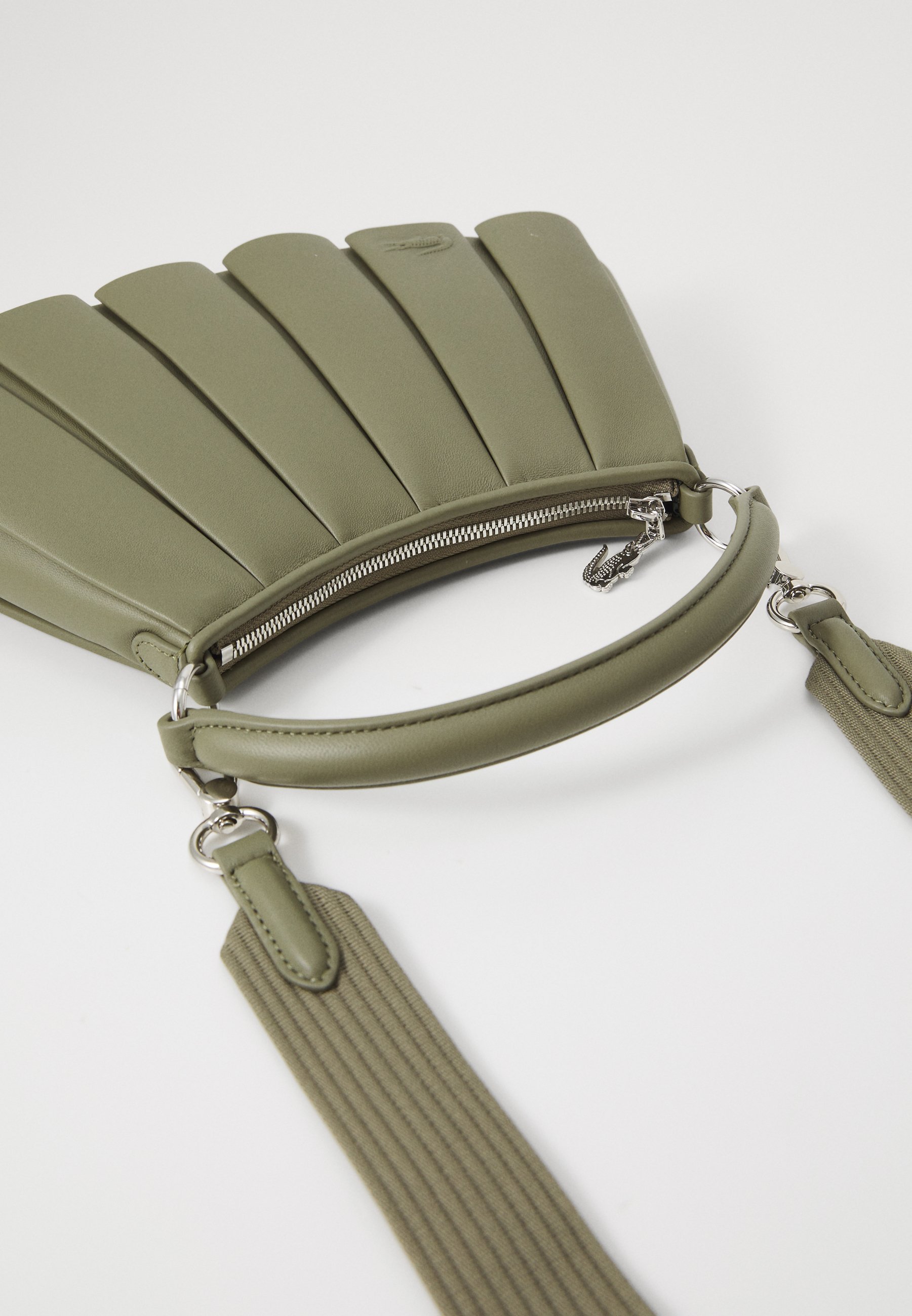 Lacoste LENGLEN BAG - Borsa a mano - kaki