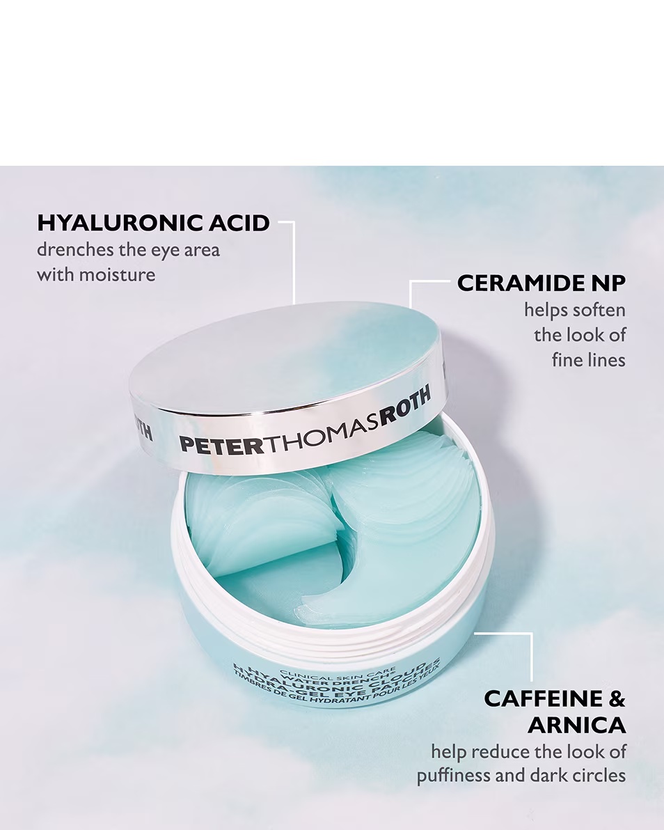 Επιθέματα ματιών PETER THOMAS ROTH WATER DRENCH™ HYALURONIC CLOUD HYDRA-GEL