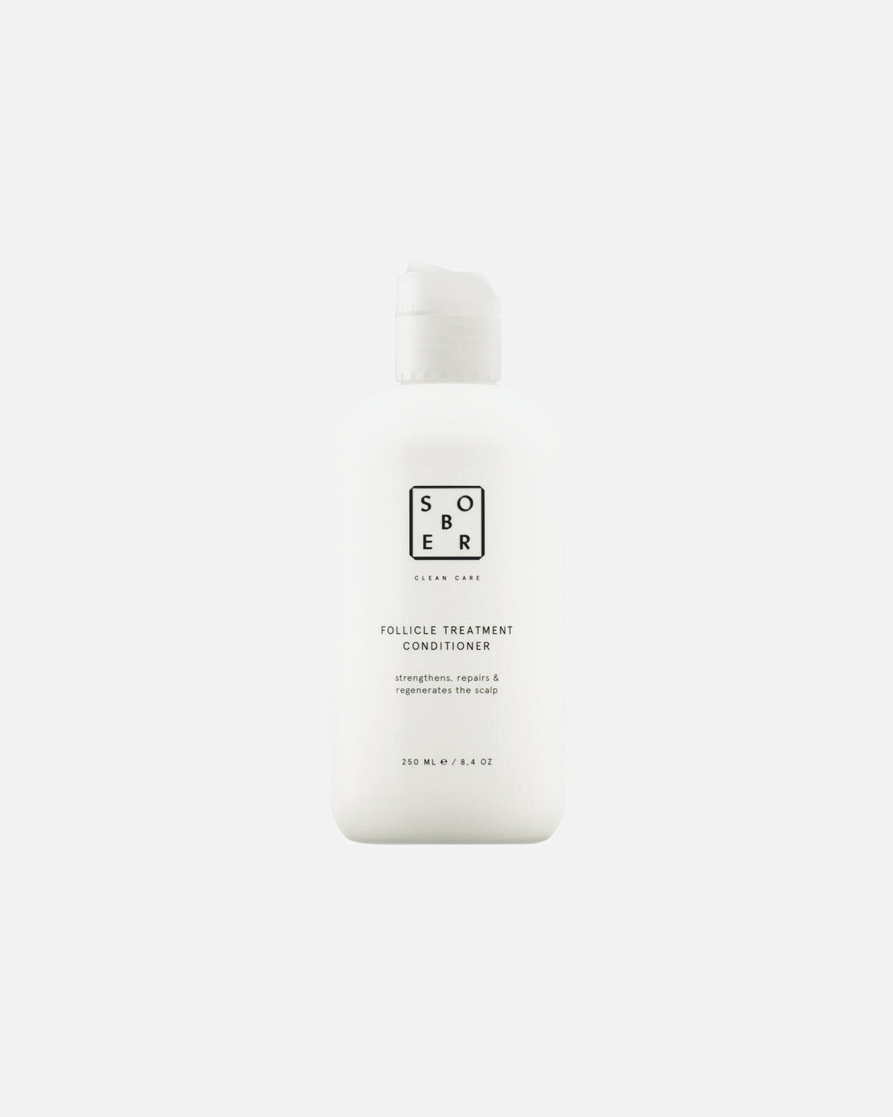 Nuchtere conditioner voor haarfollikelbehandeling -