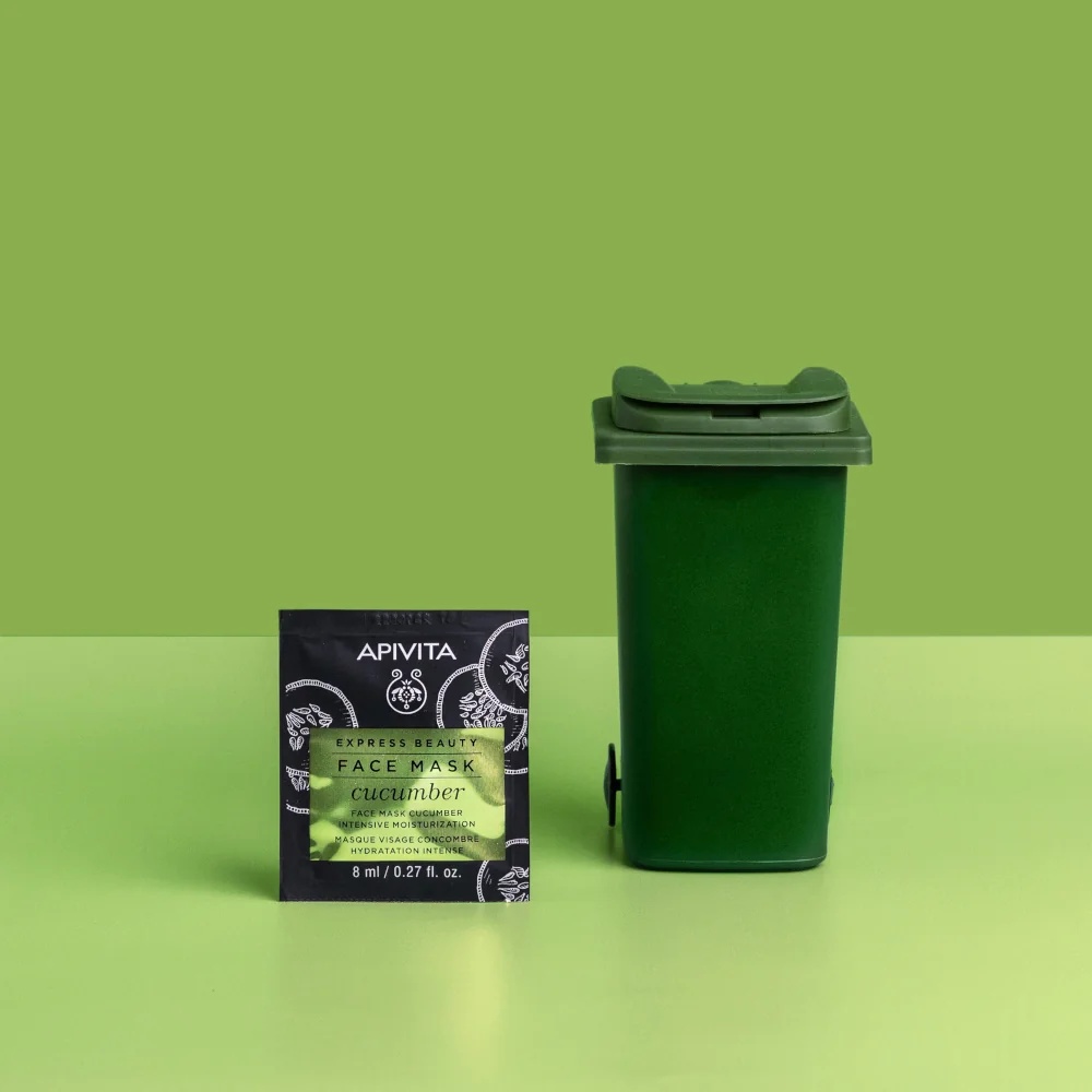 APIVITA Apivita Express Komkommer Hydraterend Gezichtsmasker 2 x 8 ml