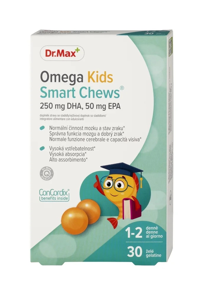 Dr. Max Dr. Max Omega Kids Bonbons à mâcher 30 Gelées