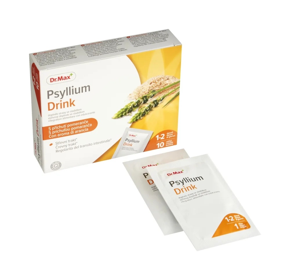 DR. MAX Dr. Max Psylliumdrank 10 stuks Darmwelzijn