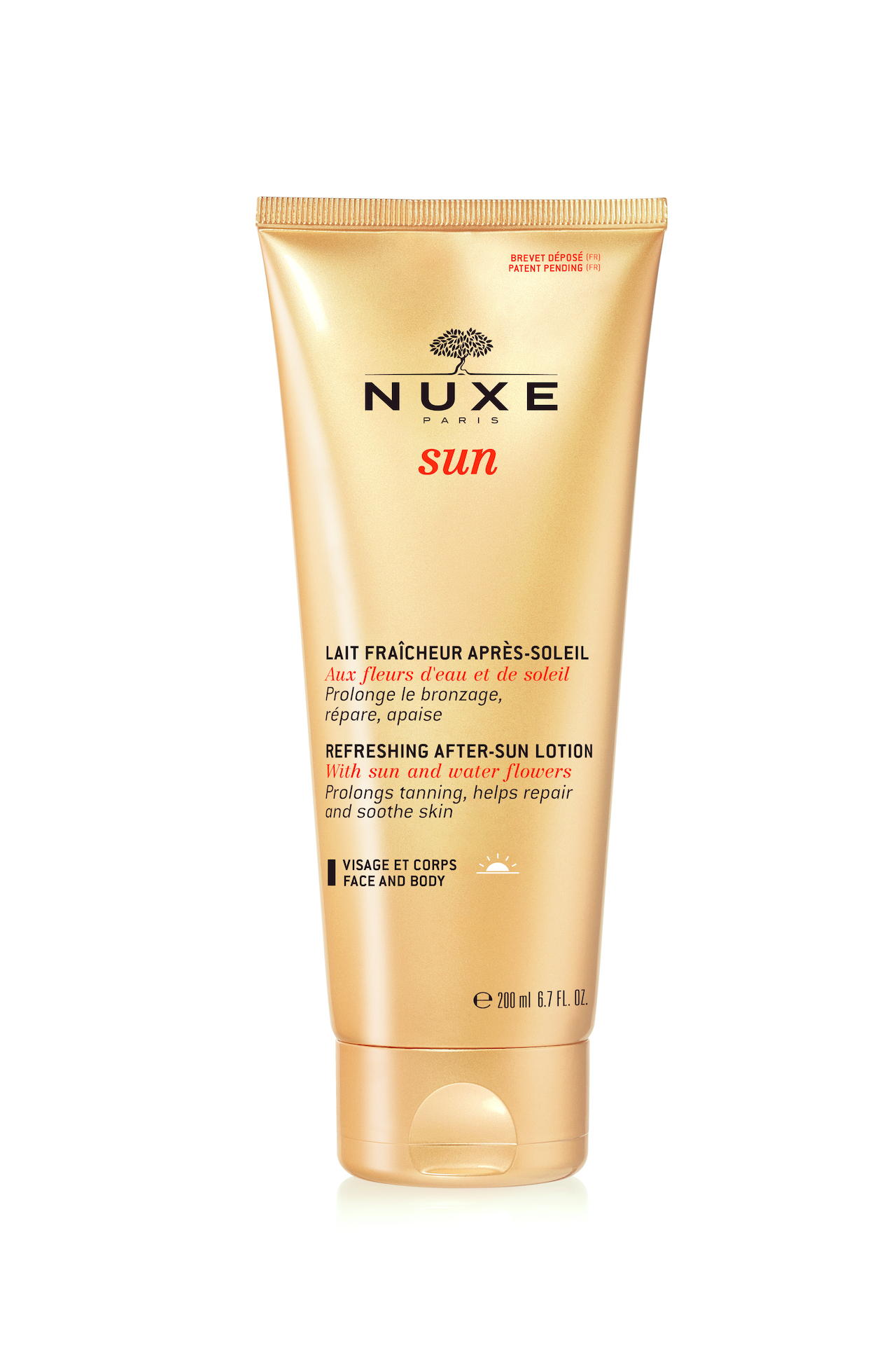 Loțiune după soare răcoritoare pentru față și corp 200 ml - NUXE
