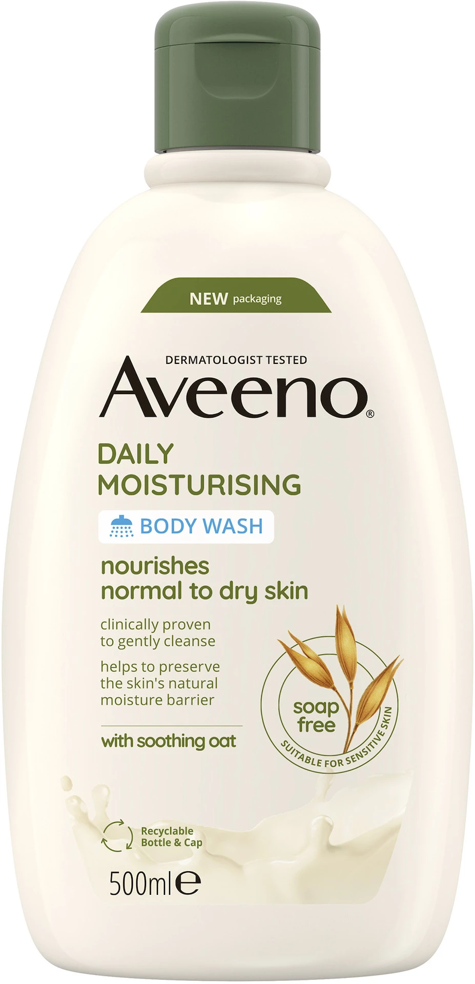 Denní hydratační sprchový gel 500 ml - Aveeno
