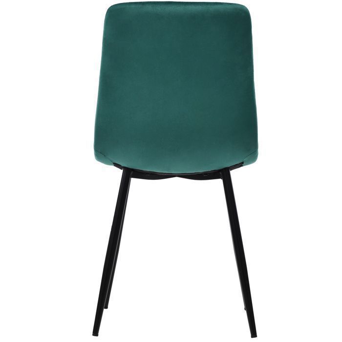 Set da pranzo (5 pezzi) con 4 sedie e tavolo da cucina con diametro di 100 cm.