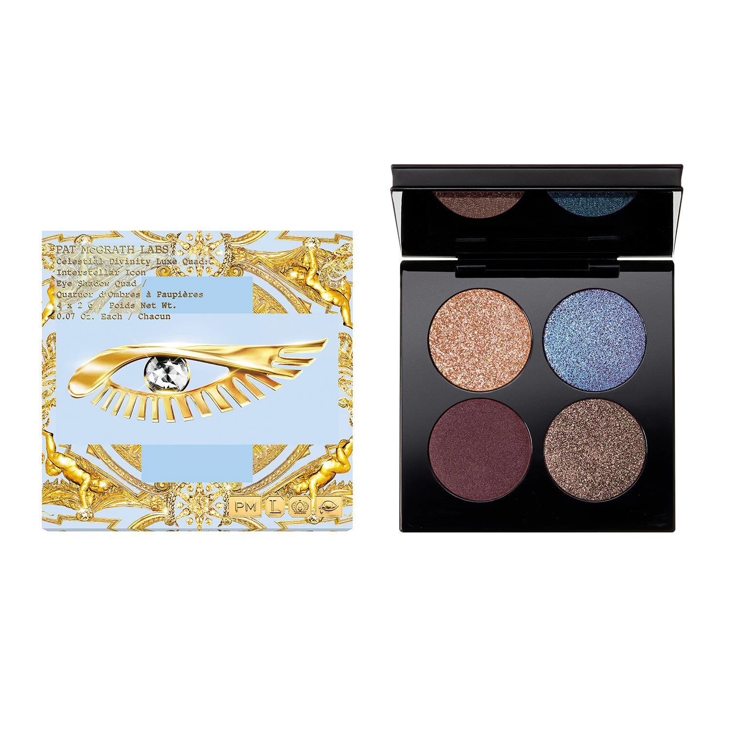 Celestial Divinity Luxe Quad: Interstellar Icon - Paleta