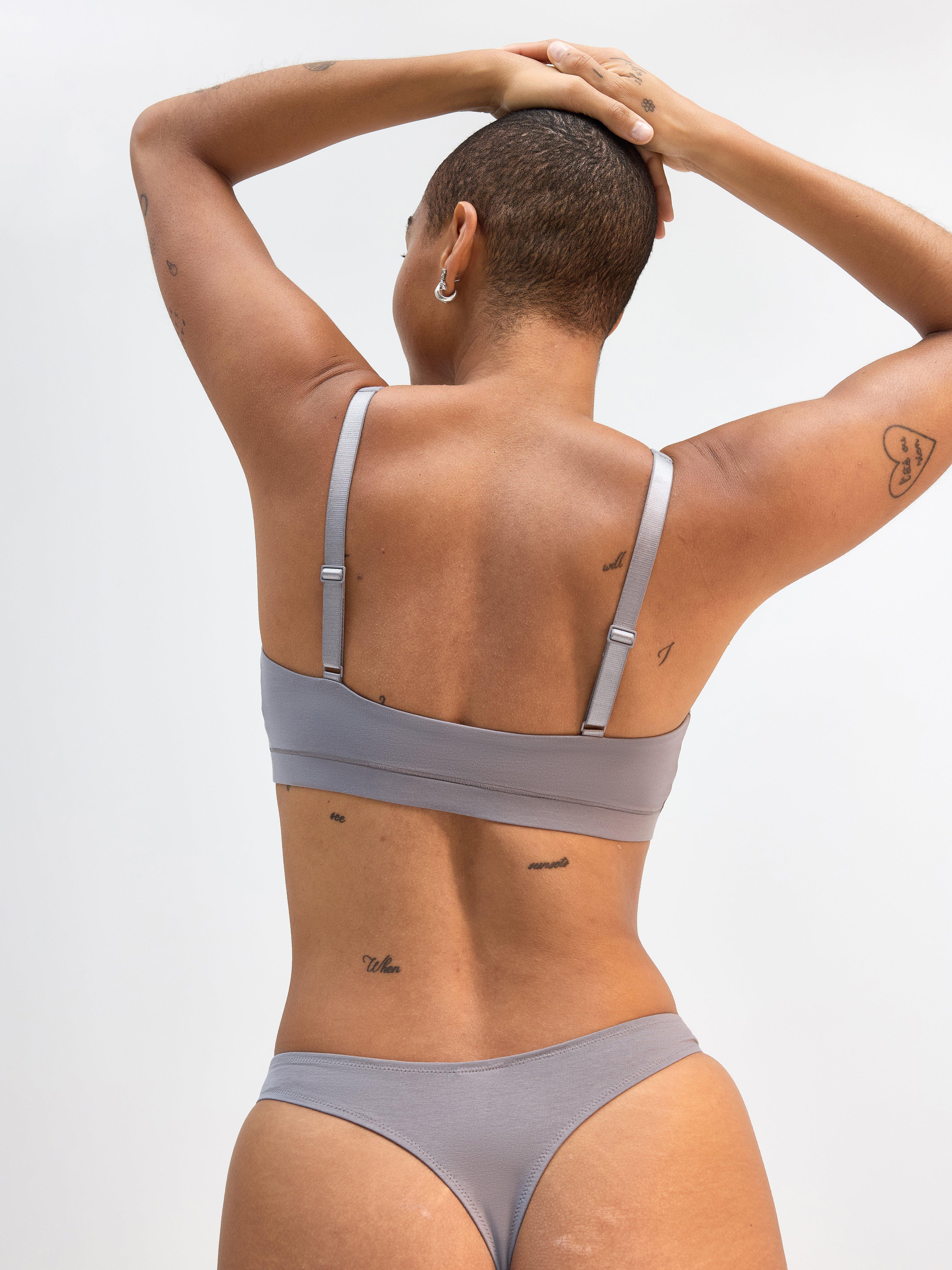 Lett absorberende menstruasjonstruser – thong – Female Engineering Grey