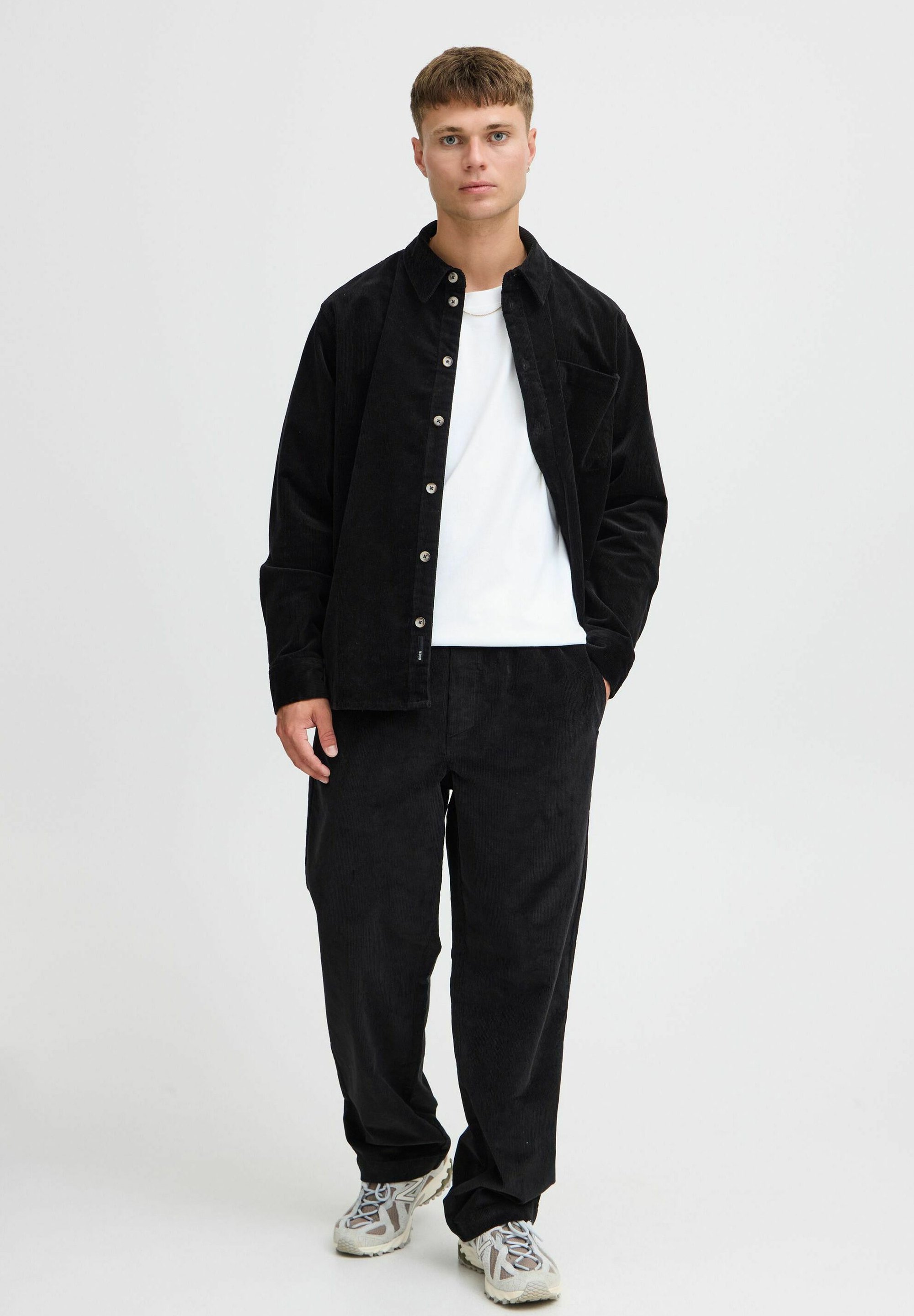 Solide SDMINOR ALANN STRAIGHT FIT - Broek - echt zwart
