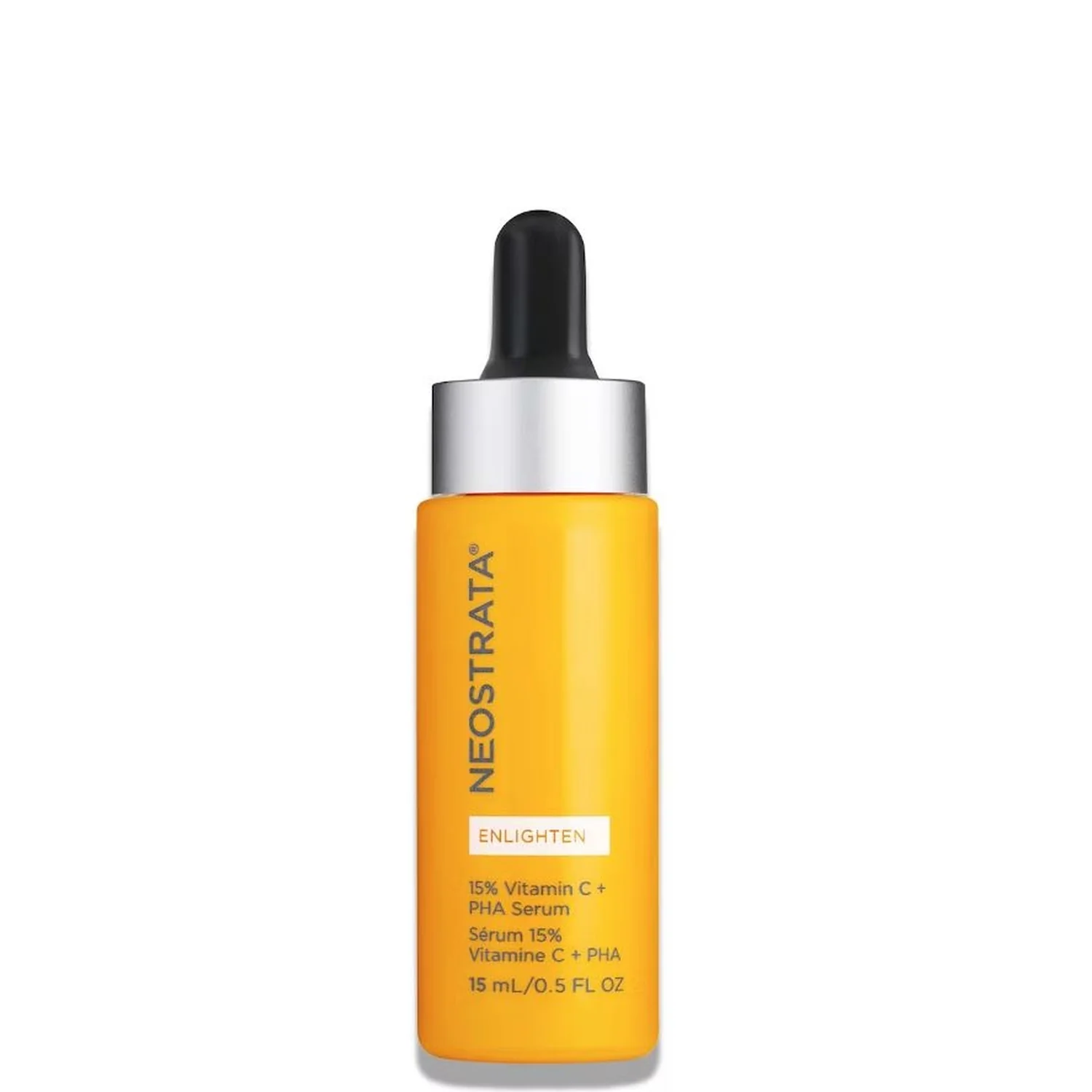 Enlighten 15% Vitamin C + PHA Serum - Siero viso effetto globale, Siero viso antirughe