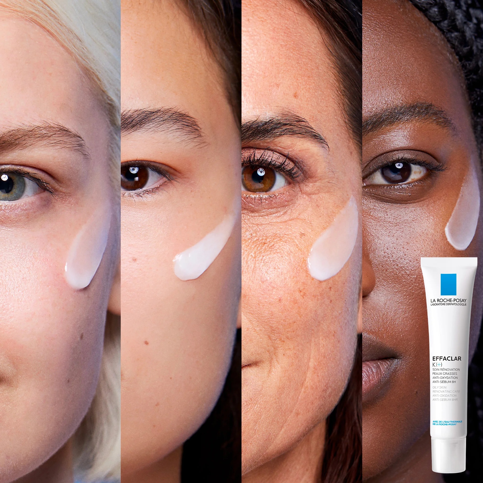 LA ROCHE POSAY La Roche Posay Effaclar K+ 40 ml Regenerierende Pflege für fettige Haut Fettige oder unreine Haut