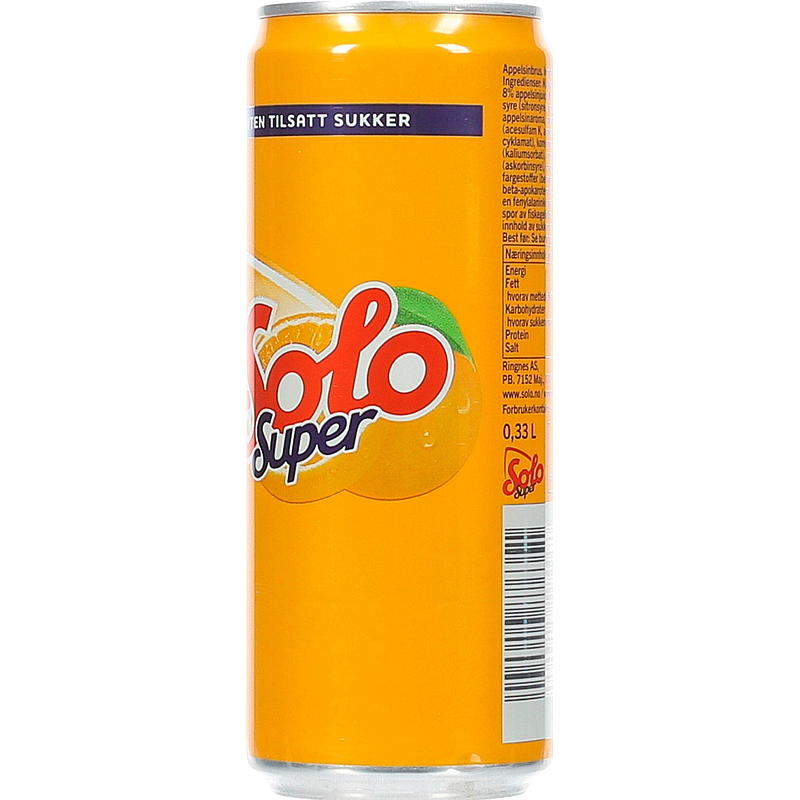 Solo Solo Super 0,33 l blik