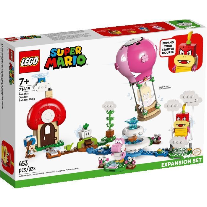 LEGO Super Mario 71419 Peach's Tuin Ballonvaart Uitbreidingsset Cadeaus Speelgoed Verzamelobjecten 7+