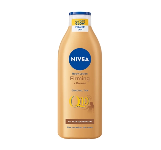 NIVEA Q10 Firming   Bronze ujędrniający balsam do ciała z efektem brązującym 400 ml