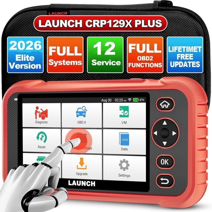 Lancering van de CRP129X Plus autodiagnosetool voor alle diagnosesystemen (OBD2-scanner) in het Frans