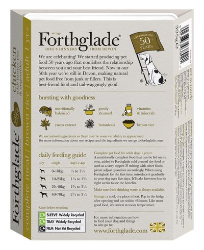Forthglade Complete Meal per cani adulti - Confezione mista di riso integrale