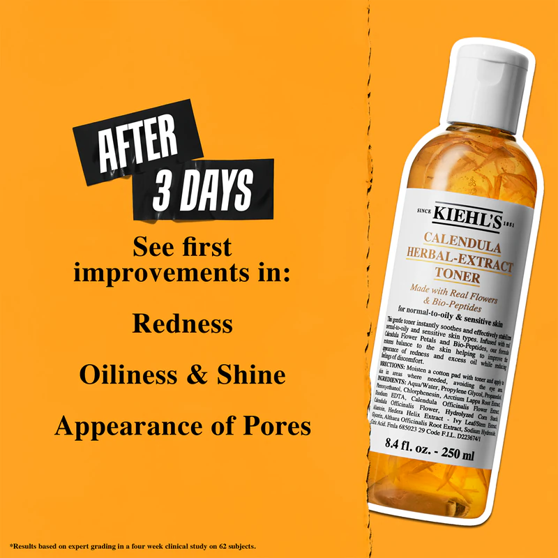 Kiehl's Calendula Herbal-Extract Toner Pleťové tonikum bez alkoholu